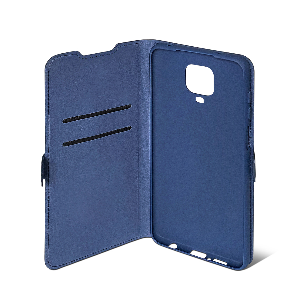 Чехол с флипом для Xiaomi Redmi Note 9S/9 Pro (blue)