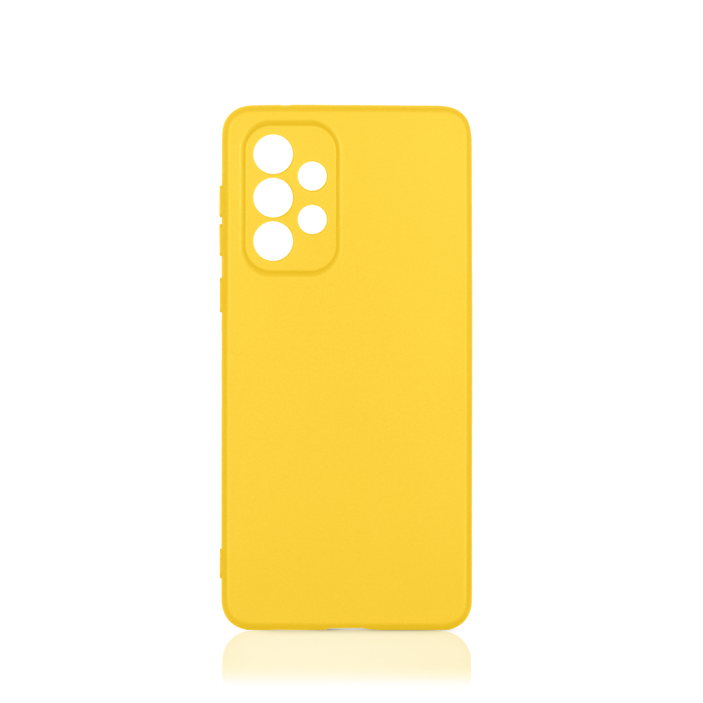 Силиконовый чехол для Samsung Galaxy A33 5G (yellow)