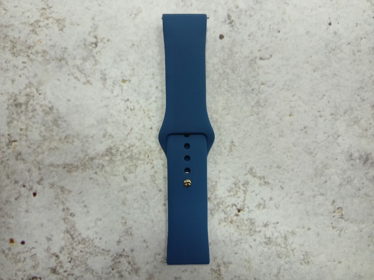 Ремешок силиконовый 22 мм (Blue)