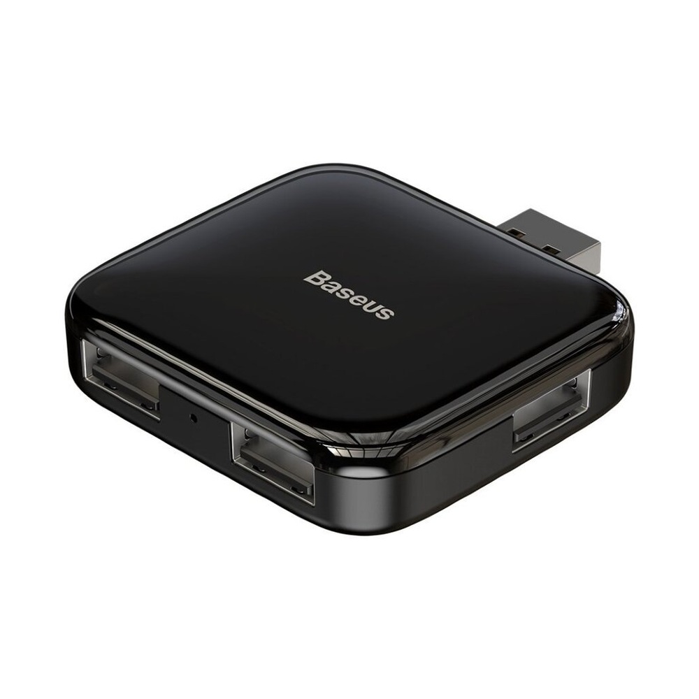 Хаб Baseus Fully Folded Portable 4-in-1 Type-C to 4xUSB2.0 Black