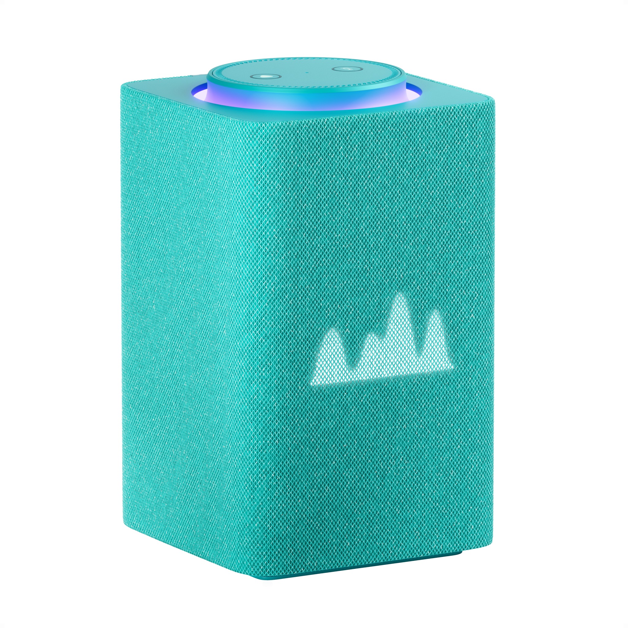 Умная колонка Яндекс Станция Макс с Zigbee, Бирюзовый