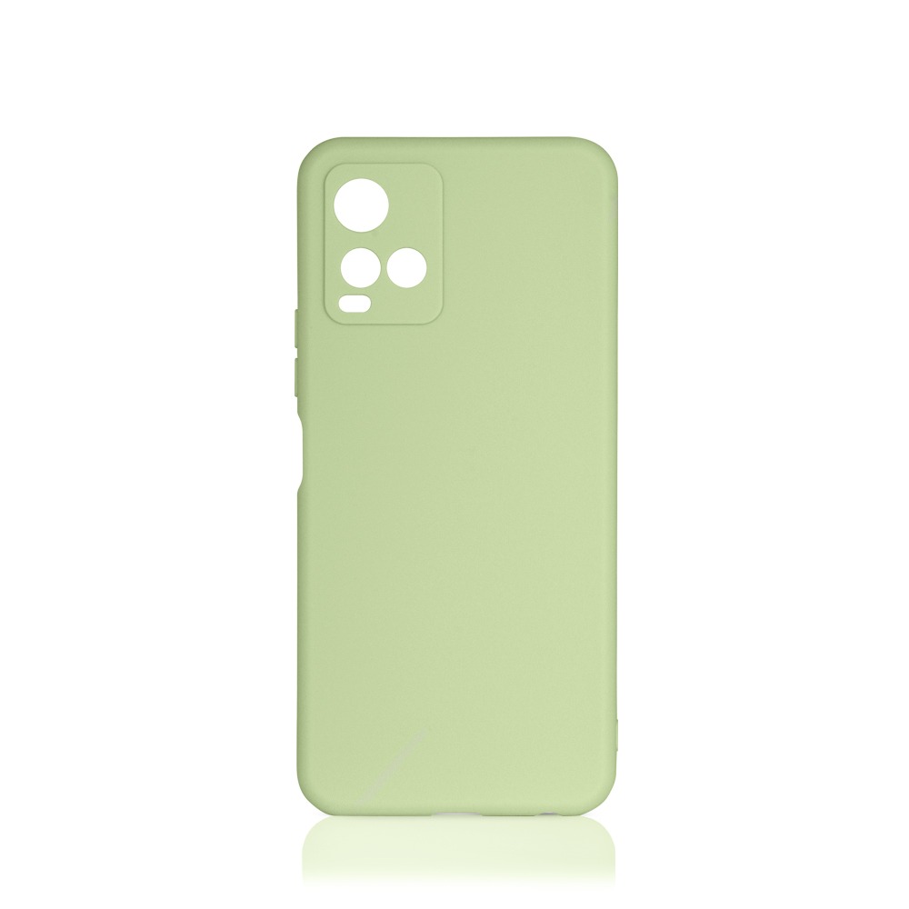 Силиконовый чехол для Vivo Y21/Y33s DF (light green)