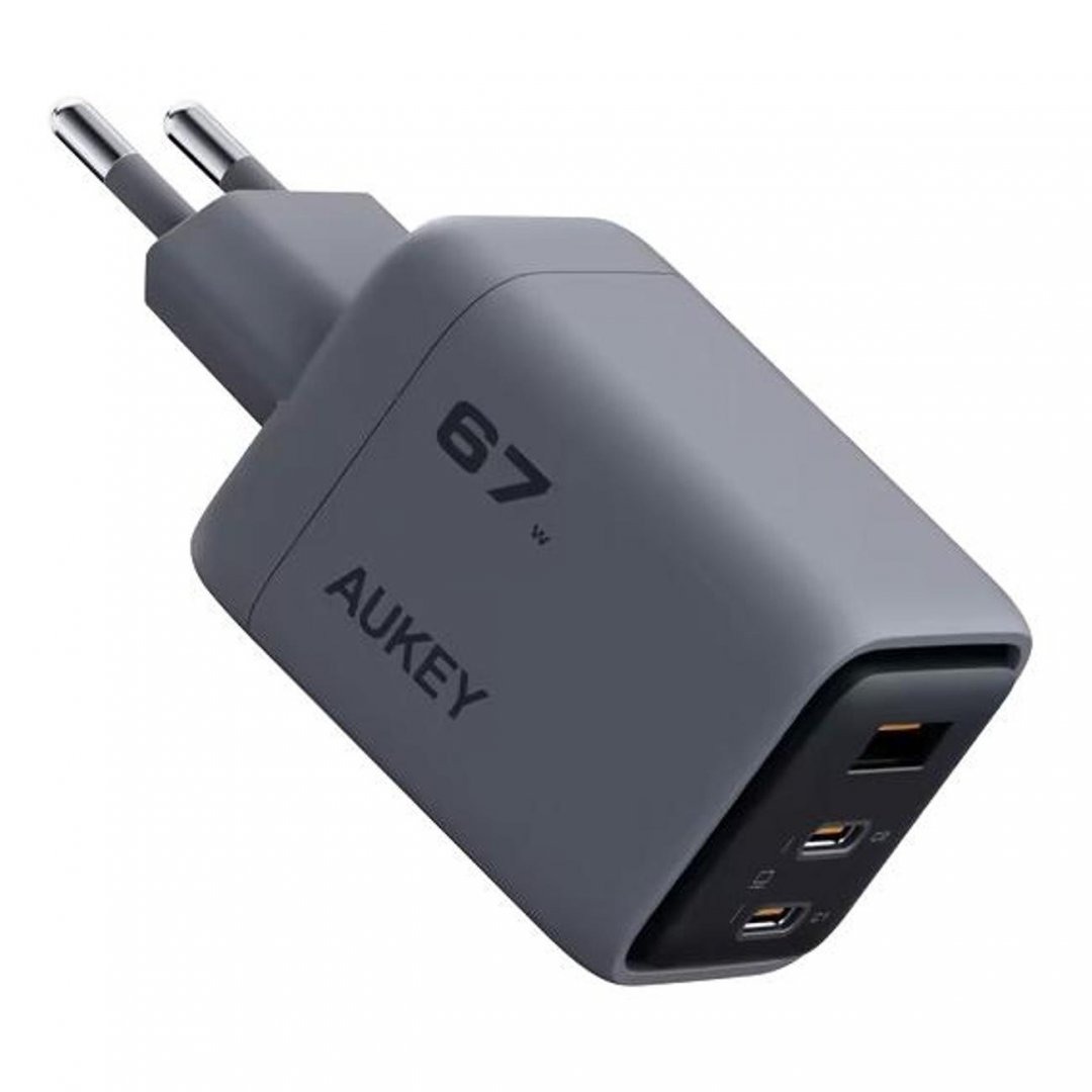 Зарядное устройство Aukey Comet Mix 67W Gray