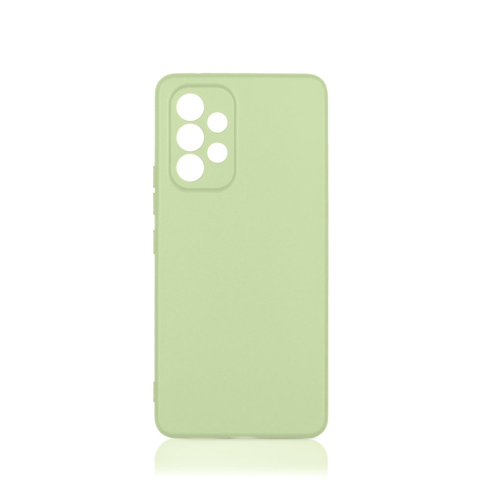 Силиконовый чехол для Samsung Galaxy A53 5G (light green)