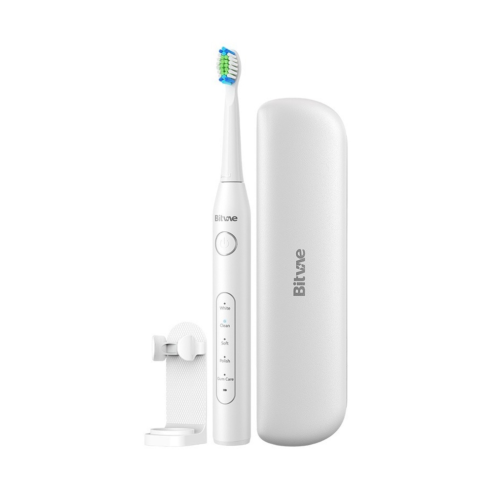 Электрическая зубная щетка Bitvae D2 Daily Toothbrush (8 насадок) белая
