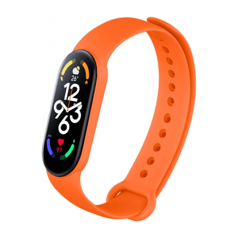 Оригинальный ремешок Xiaomi Smart Band 7 (Оранжевый)