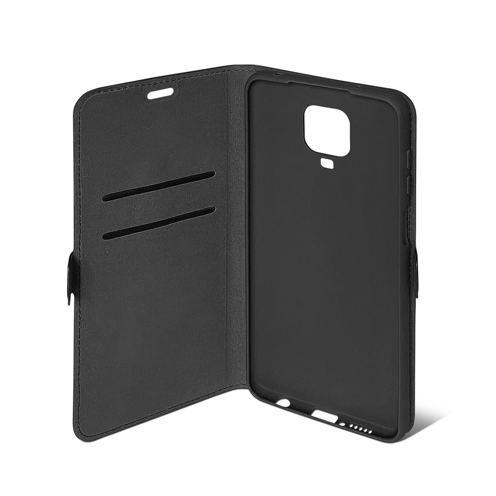 Чехол с флипом для Xiaomi Redmi Note 9S/9 Pro (black)