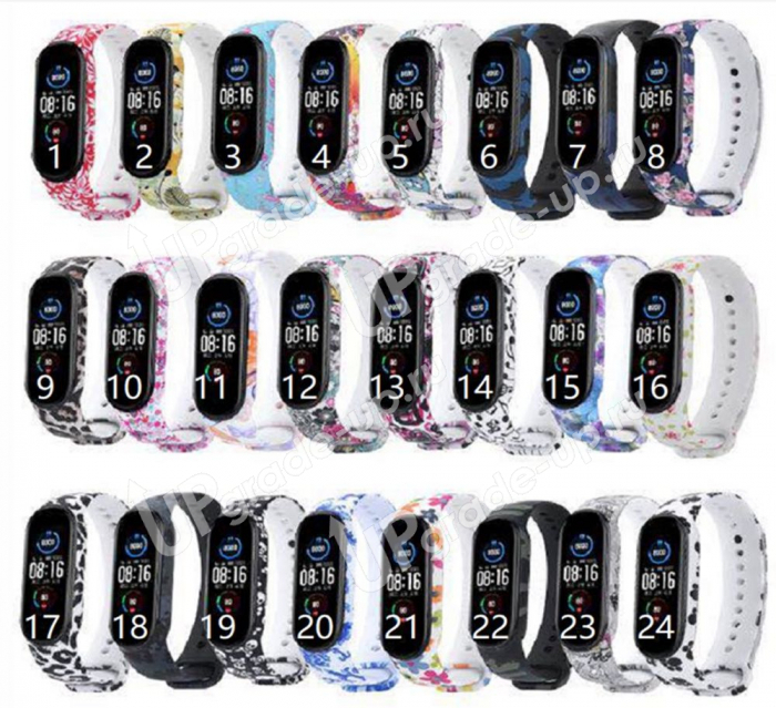 Ремешок силиконовый для Xiaomi Mi Band 5 (рисунок 9)