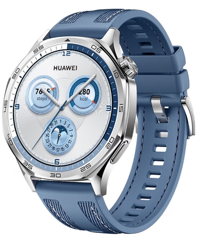 Смарт-часы HUAWEI WATCH GT 5 46mm Синий плетеный ремешок