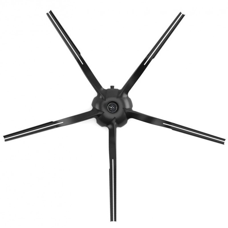 Боковая силиконовая щетка для Roborock S5 Max, S6, S50 (черная)