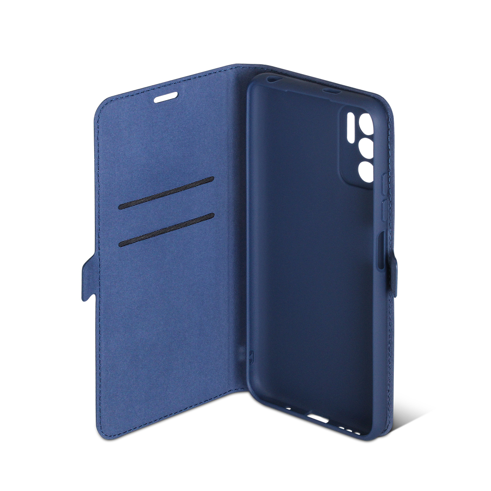 Чехол с флипом для Xiaomi Redmi Note 10T/Poco M3 Pro (blue)