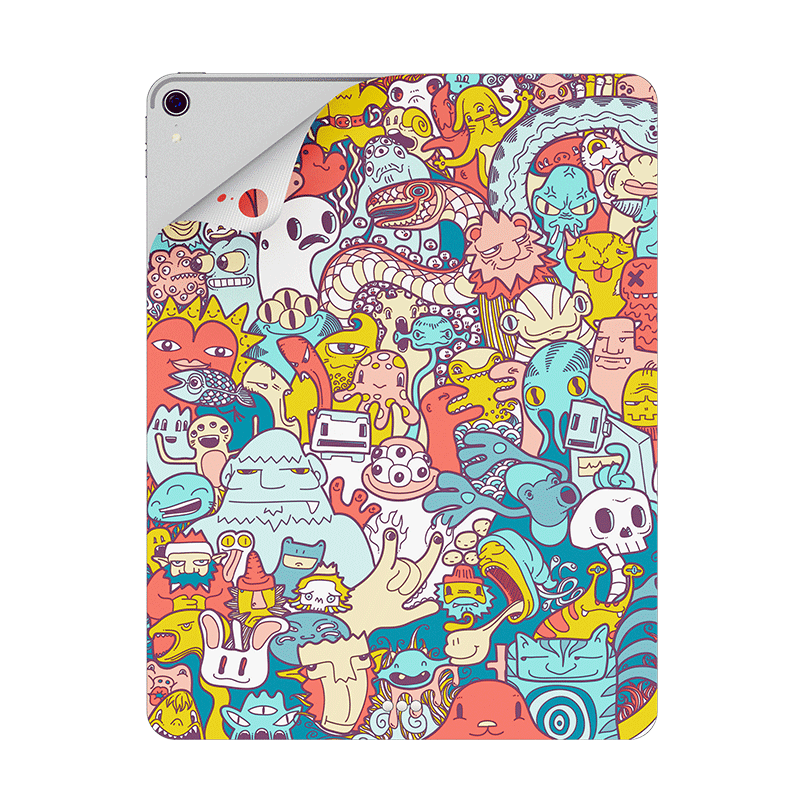 Защитная гидрогелевая плёнка (Size:L, узор мультяшки)