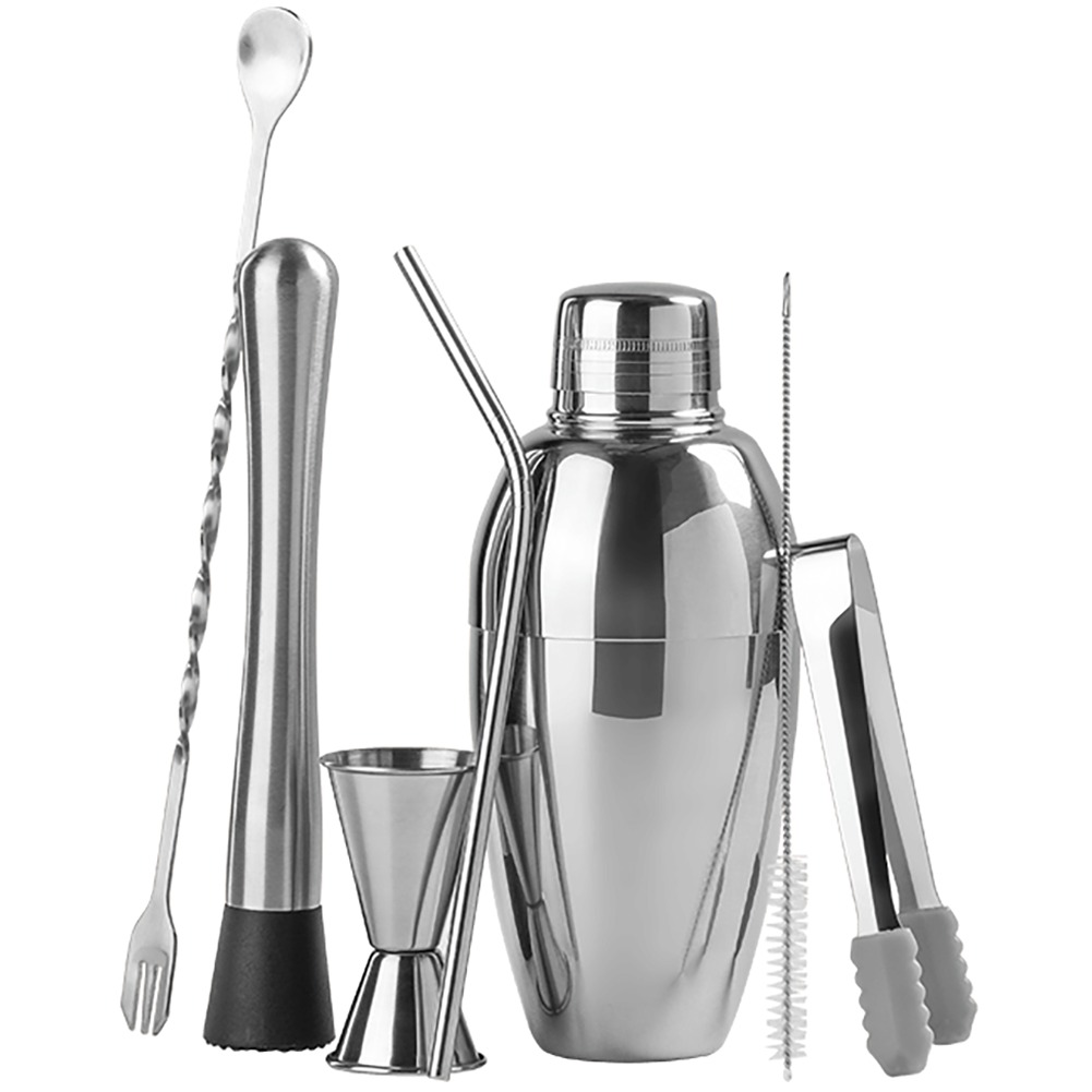 Коктейльный набор CLITON Coktail Shaker Bar Set 7 in 1 CL-TZ28