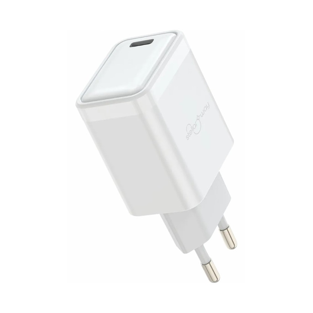 Зарядное устройство Stellarway USB-C PD 20W (Белый)