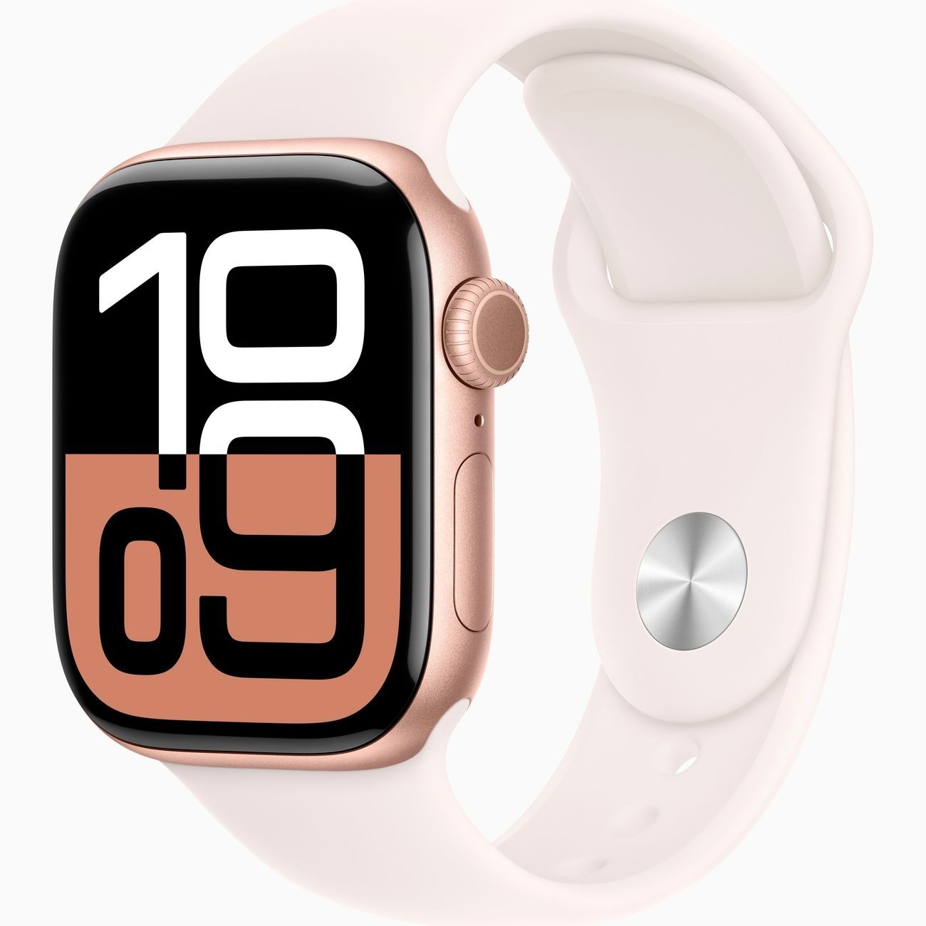 Apple Watch Series 10 42mm Rose Gold Sport Band