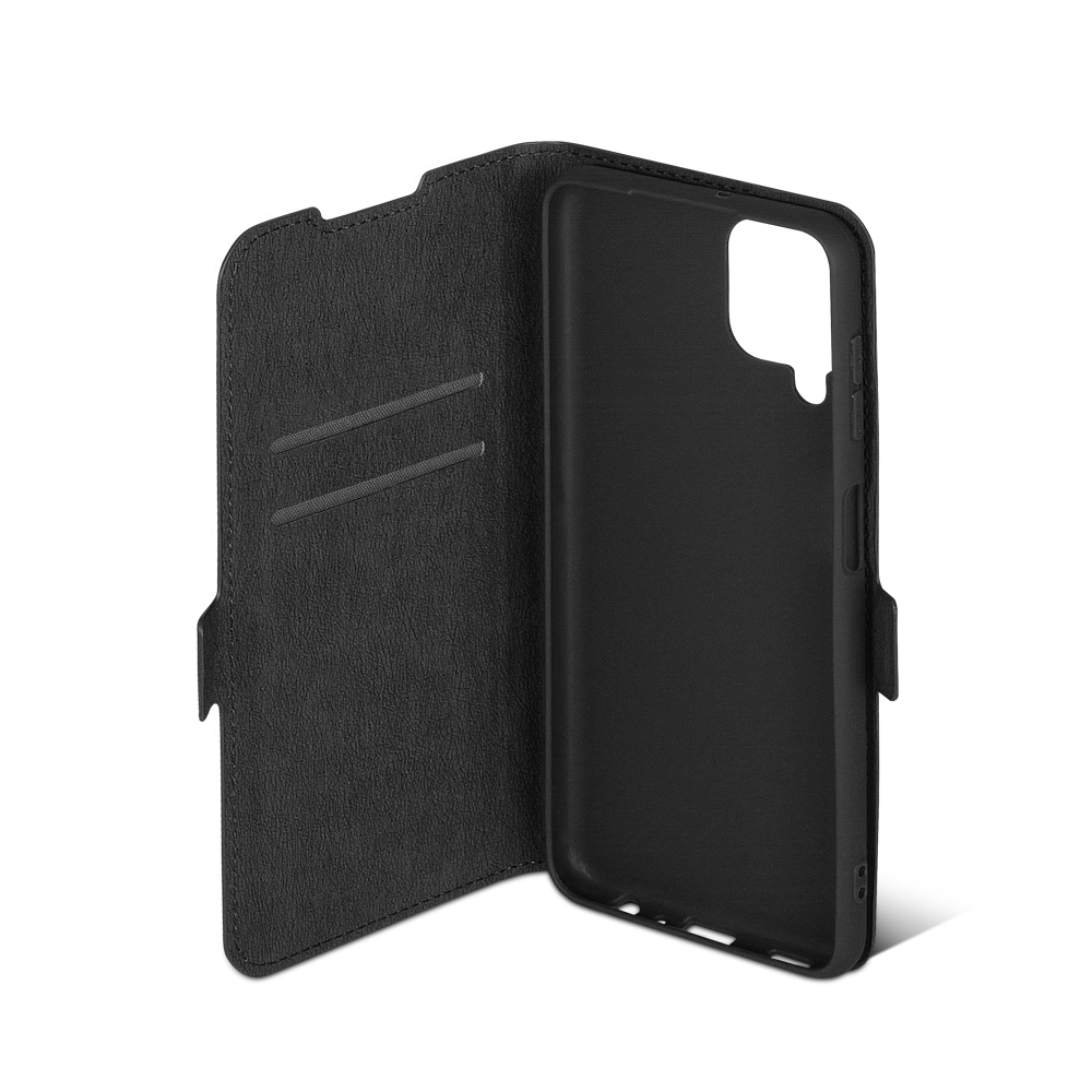 Чехол с флипом для Samsung Galaxy A22 (4G) DF sFlip-80 (black)