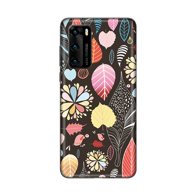 Защитная гидрогелевая плёнка (Листья, сердца)