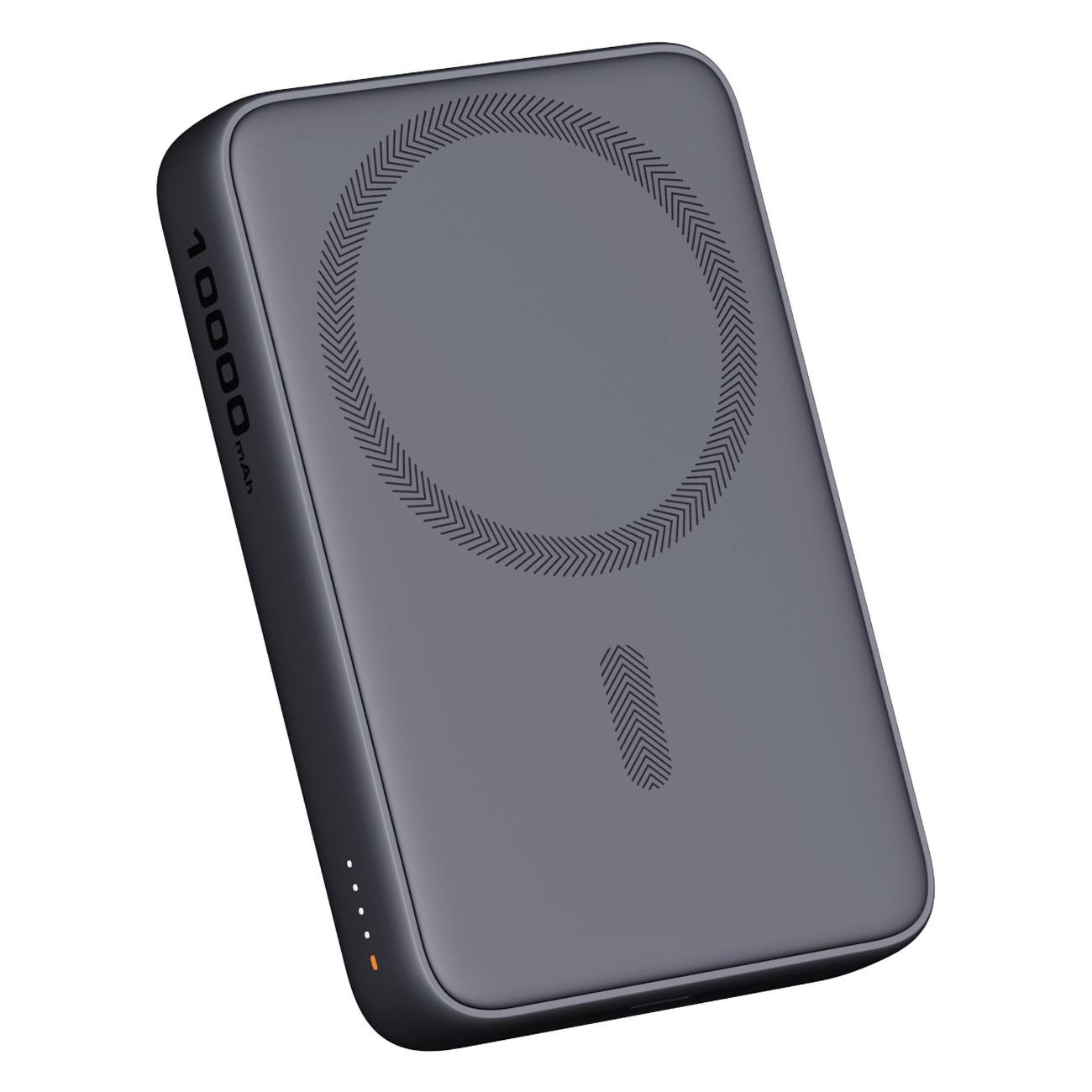 Внешний аккумулятор Aukey Magnetic 10000 Qi (Magsafe 20w) Black