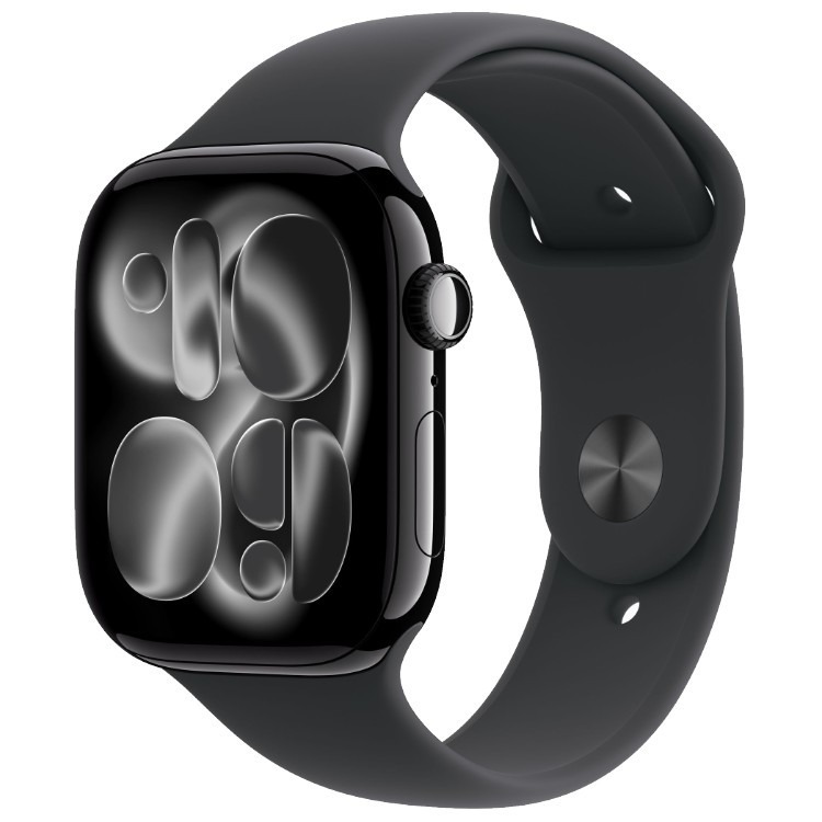 Apple Watch Series 11 42mm Jet Black Sport Band (M/L)