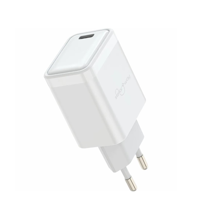 Зарядное устройство Stellarway USB-C PD 20W (Белый)