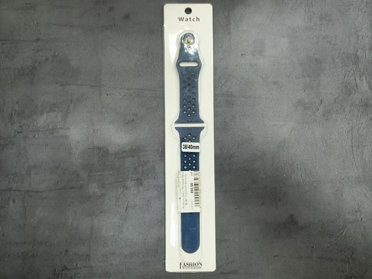 Ремешок Sport_TPU Apple Watch 38-40mm (Синий-темно 25)