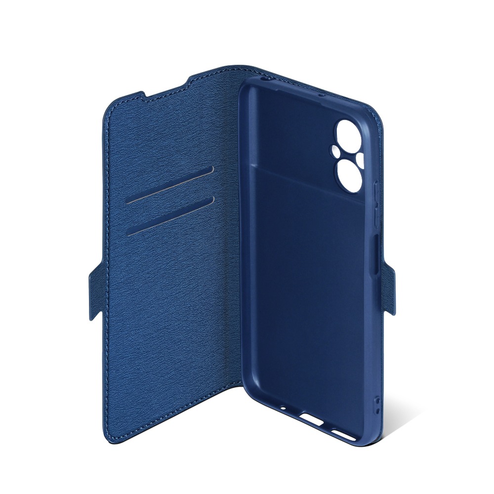 Чехол с флипом для Poco M5 DF (blue)