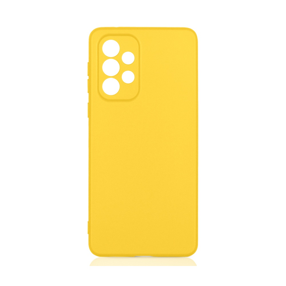 Силиконовый чехол для Samsung Galaxy A33 5G (yellow)