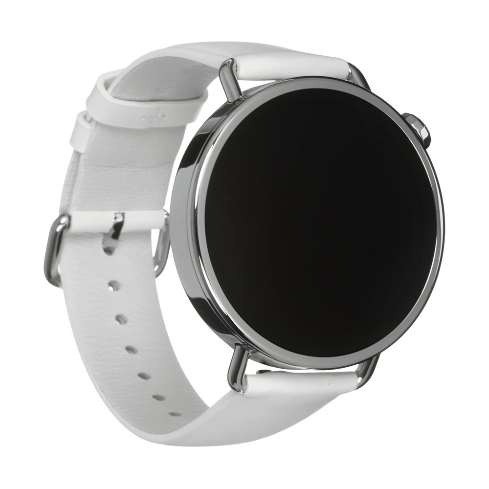 Смарт-часы Xiaomi Watch S4 41mm Leather Strap (White)