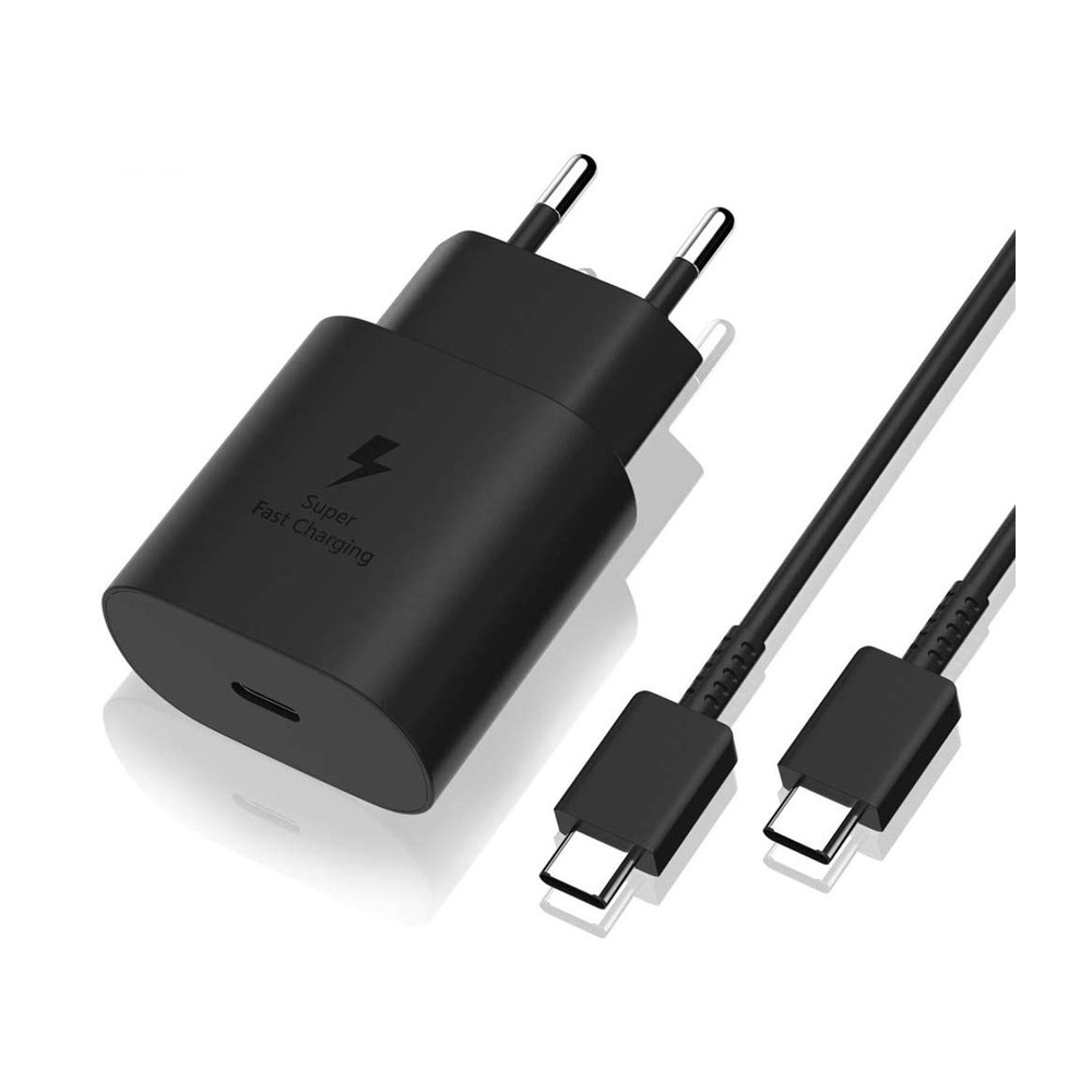 Зарядное устройство Samsung 25W PD Type-C to Type-C Cable (Черный)
