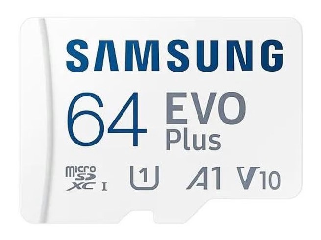 Карта памяти MicroSDXC 64 Гб Samsung EVO Plus