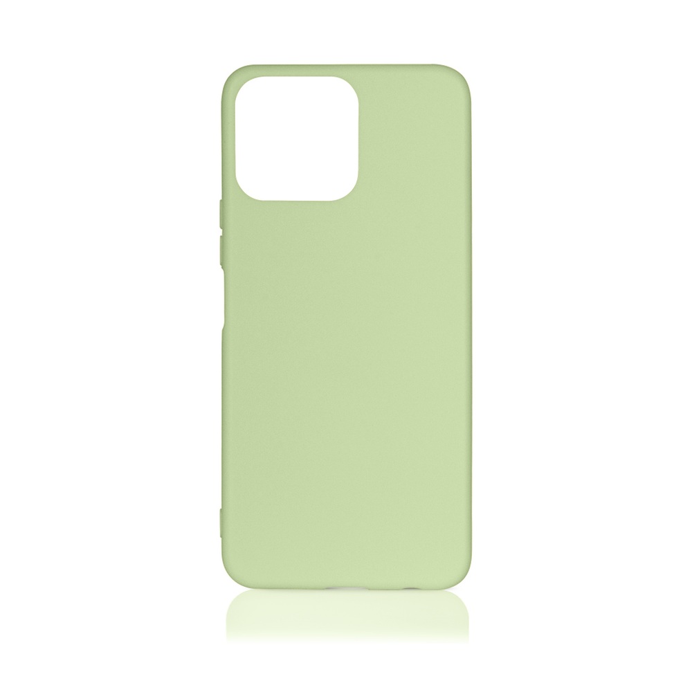 Силиконовый чехол для Honor X8 DF (light green)