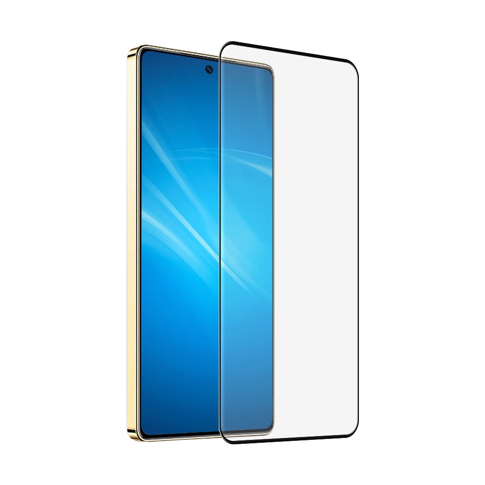 Закаленное стекло с рамкой для Tecno Pova 6/6 Pro (5G)/Infinix Note 40/Tecno Camon 30 (4G/5G)/30 Pro (5G) DF