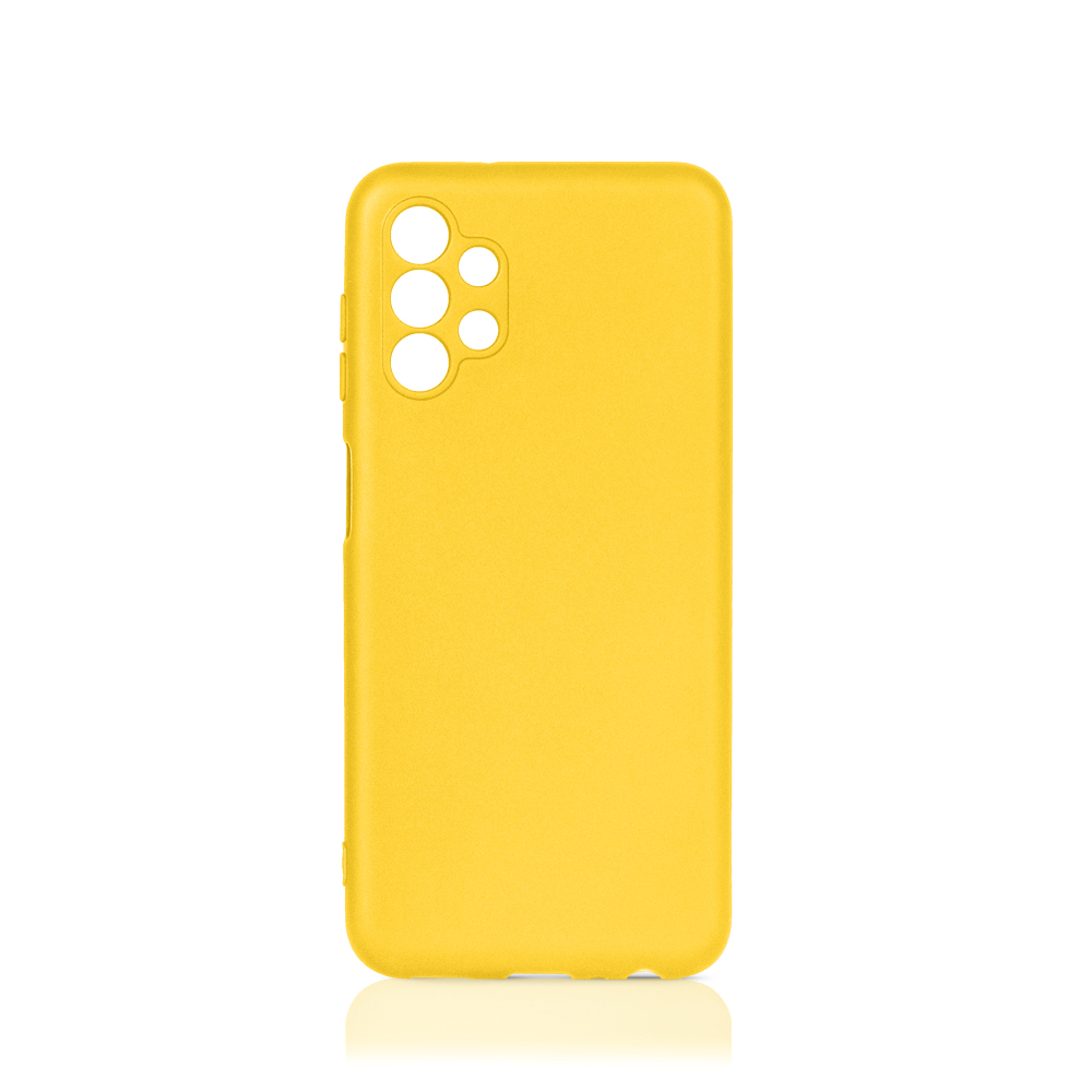 Силиконовый чехол для Samsung Galaxy A13 (yellow)