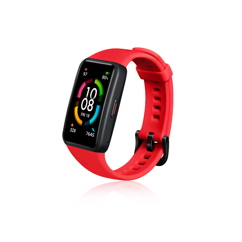 Ремешок для Honor Band 6 DF (красный)