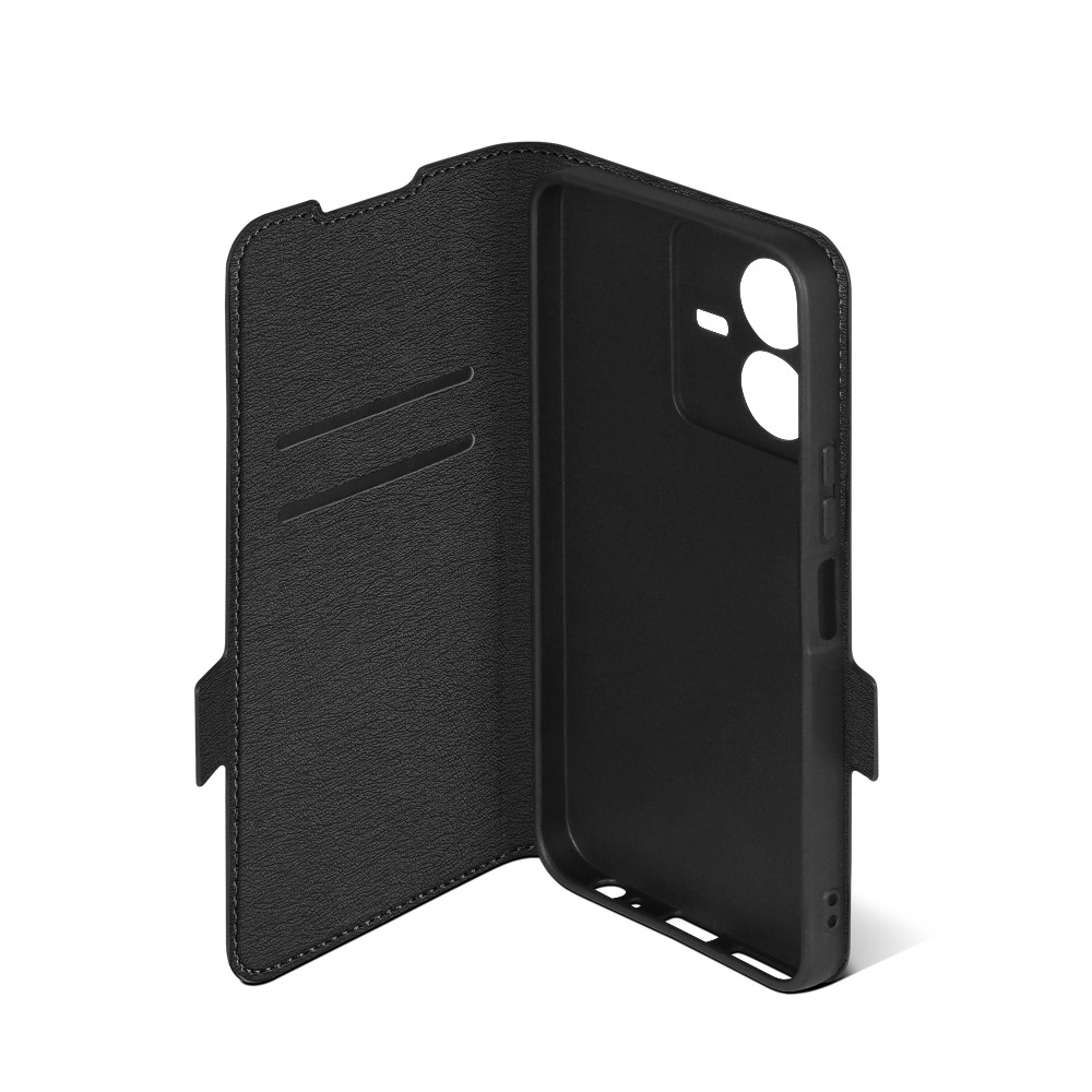 Чехол с флипом для Vivo Y22 DF (black)