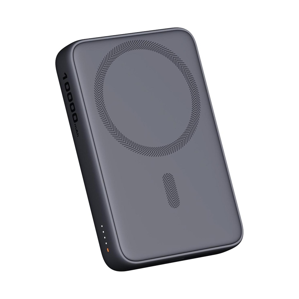 Внешний аккумулятор Aukey Magnetic 10000 Qi (Magsafe 20w) Black