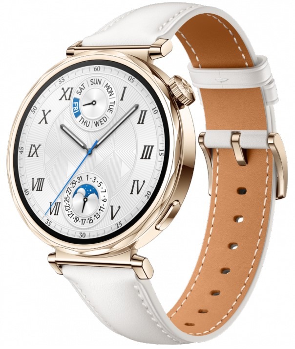 Смарт-часы HUAWEI WATCH GT 5 41mm Белый ремешок из кожи