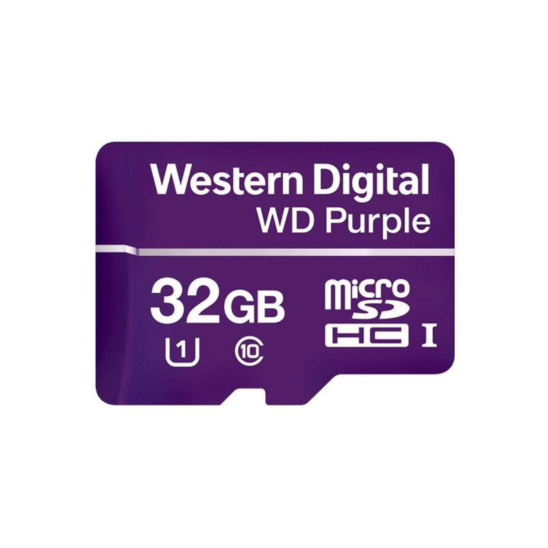 Карта памяти WD WDD032G1P0C Purple microSDHC 32GB