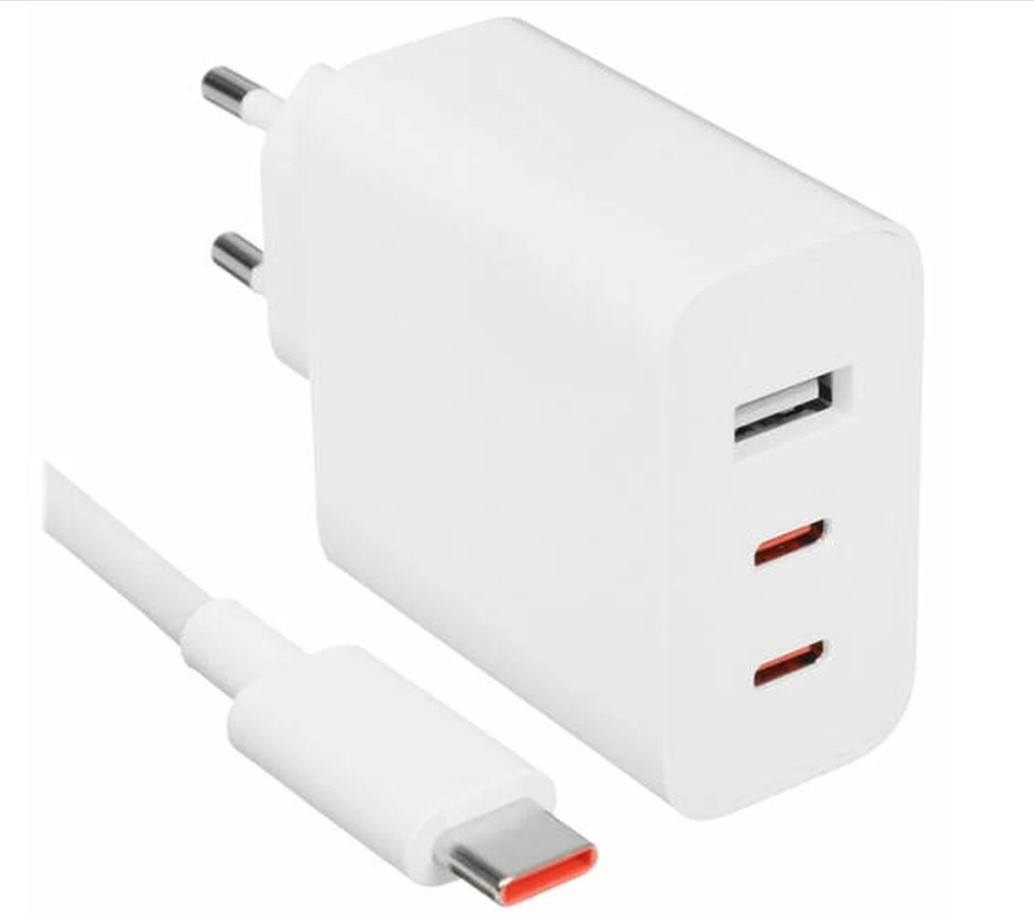 Зарядное устройство Xiaomi 67W GaN Charger 2C1A белый