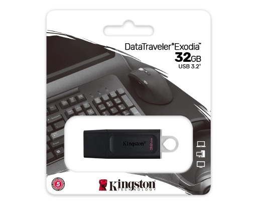 Флеш-накопитель Kingston DataTraveler Exodia, 32 ГБ