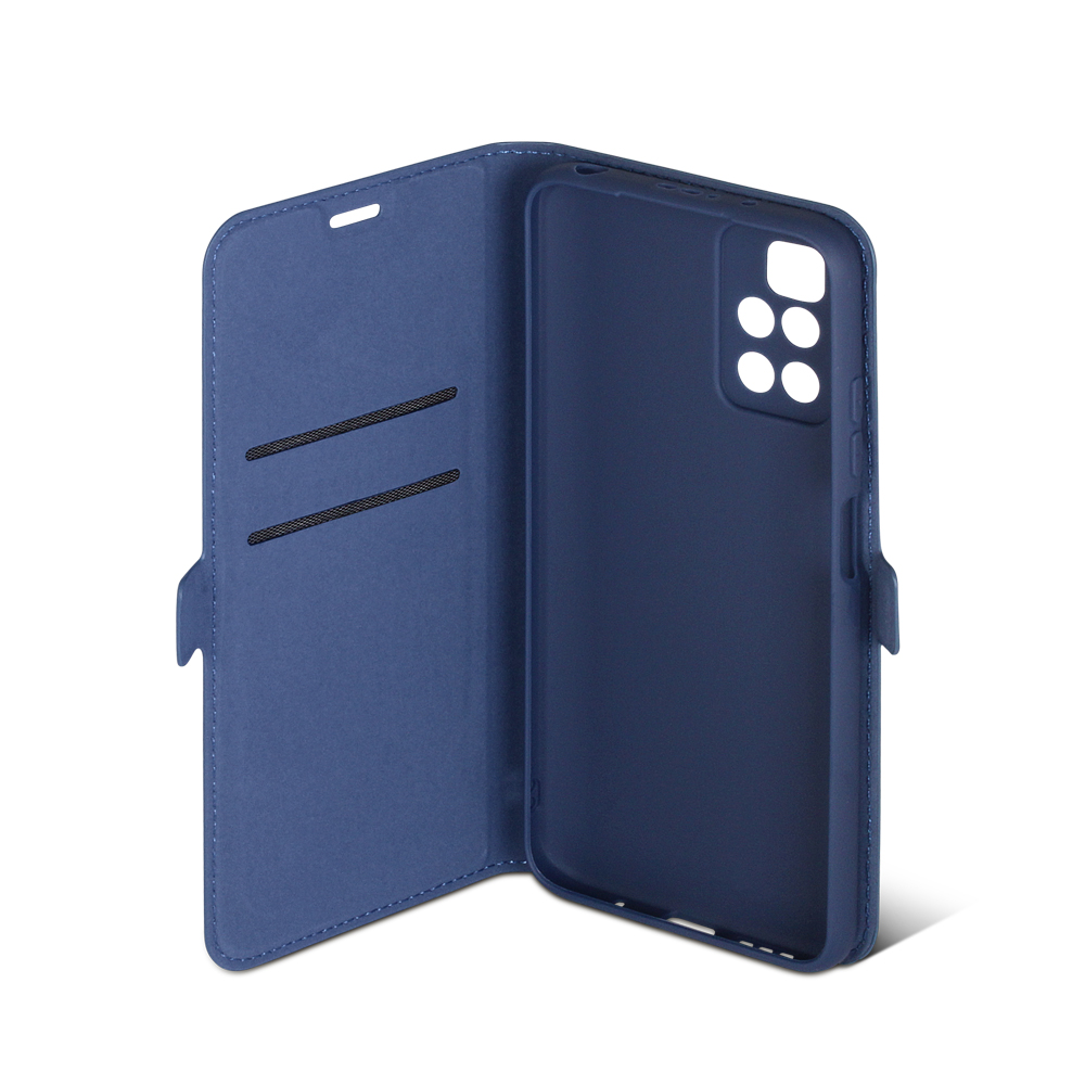 Чехол с флипом для Xiaomi Redmi 10/10 Prime DF xiFlip-73 (blue)